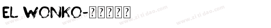 El Wonko字体转换